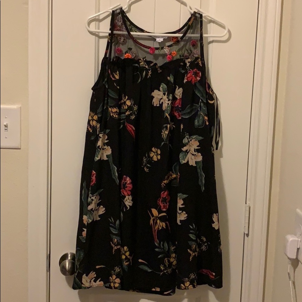 Floral Illusion Dress